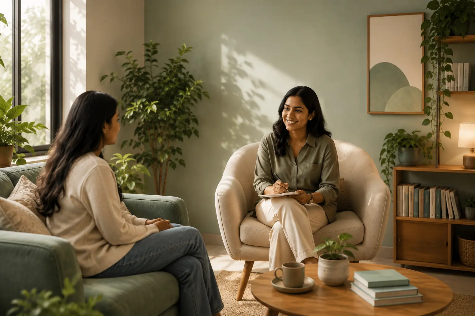 A Talene counselling session