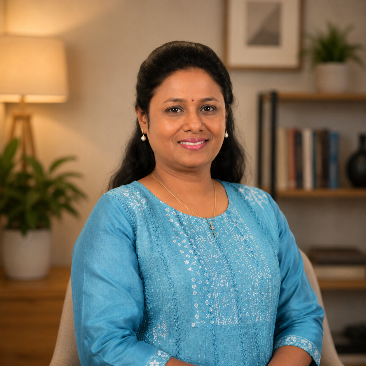Dr. Usha Rani, Ayurvedic Physician & Yoga Therapist at Talene Wellness, Bengaluru